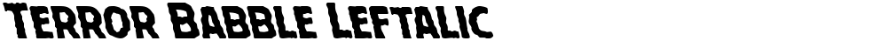 Terror Babble Leftalic