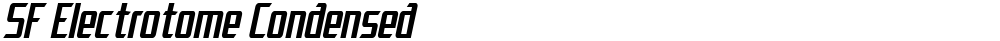 SF Electrotome Condensed