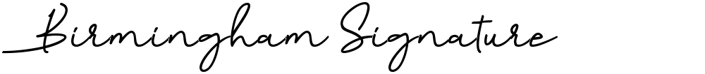 Birmingham Signature