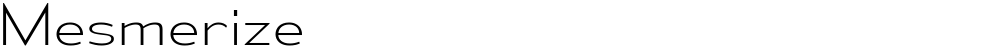 Mesmerize