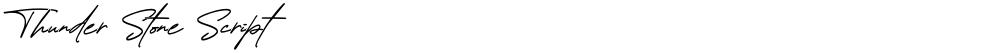 Thunder Stone Script