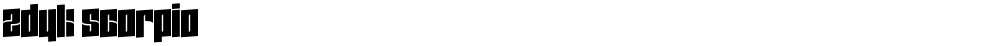 Zdyk Scorpio