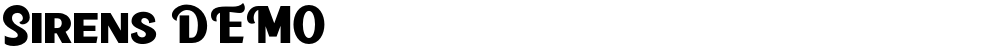 Sirens DEMO
