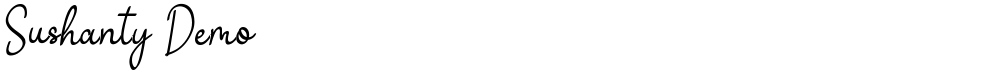 Sushanty Demo