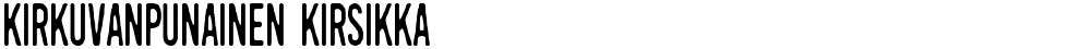Kirkuvanpunainen kirsikka