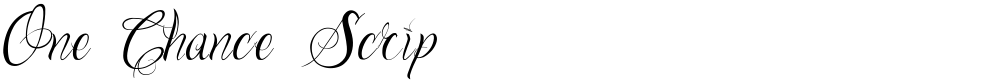 One Chance Scrip