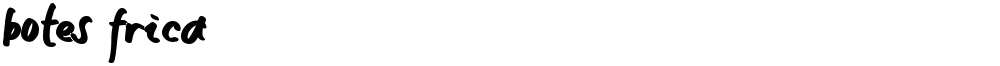 botes frica