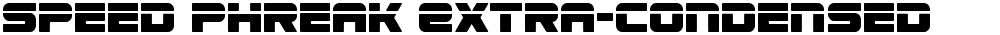 Speed Phreak Extra-Condensed