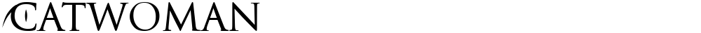 Catwoman