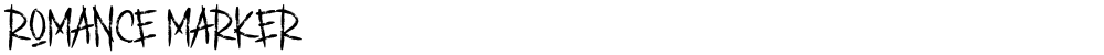 ROMANCE MARKER