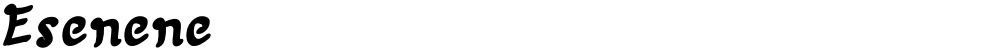 Esenene