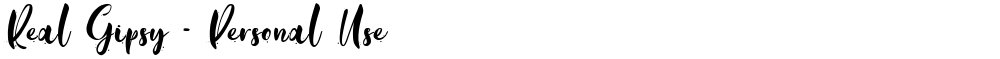 Real Gipsy - Personal Use