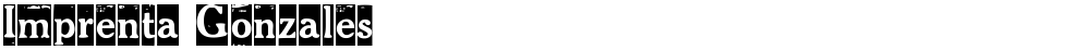 Imprenta Gonzales