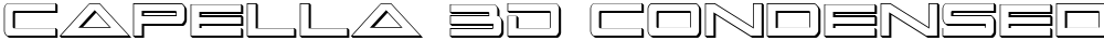 Capella 3D Condensed