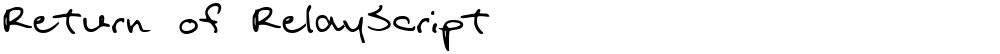 Return of RelayScript
