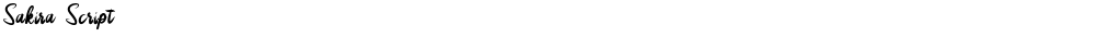 Sakira Script