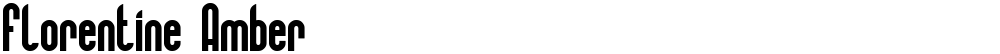 Florentine Amber