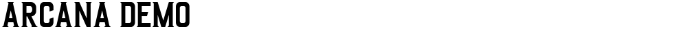 Arcana DEMO