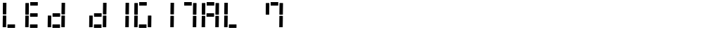 LED Digital 7