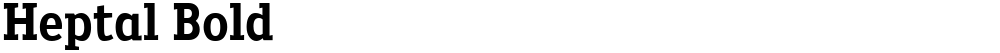 Heptal Bold
