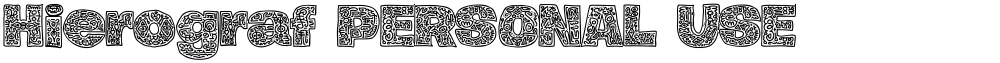 Hierograf PERSONAL USE