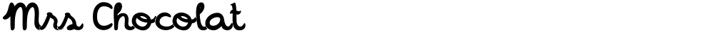Mrs Chocolat