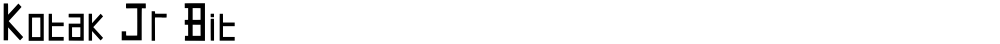 Kotak Jr Bit