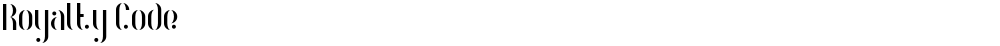 Royalty Code