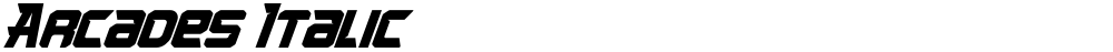 Arcades Italic
