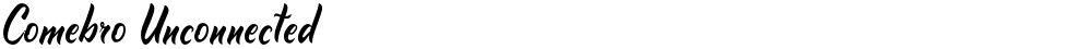 Comebro Unconnected