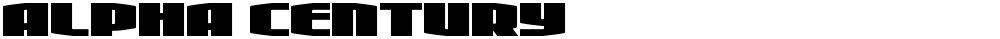 Alpha Century