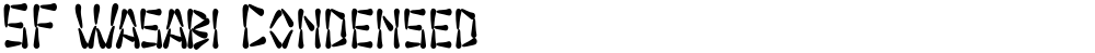 SF Wasabi Condensed