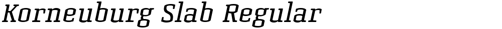 Korneuburg Slab Regular
