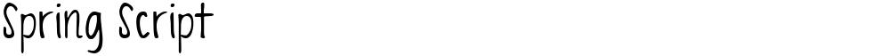 Spring Script