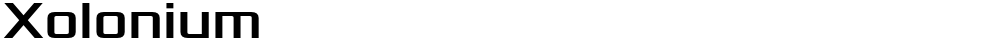 Xolonium