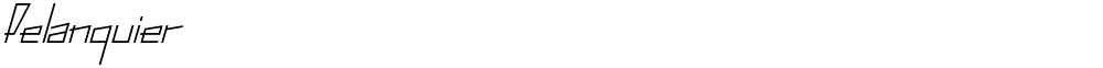 Pelanquier