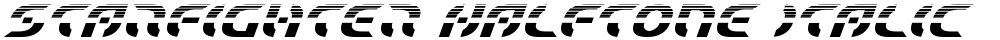 Starfighter Halftone Italic