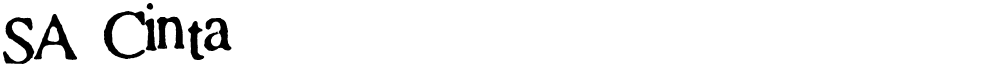 SA Cinta