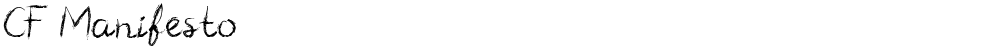 CF Manifesto