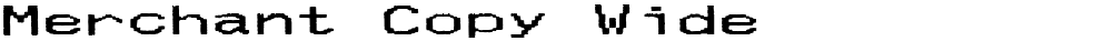 Merchant Copy Wide