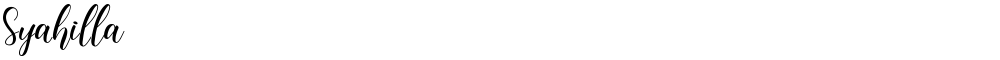 Syahilla