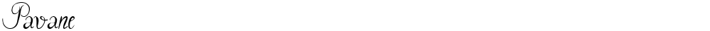 Pavane
