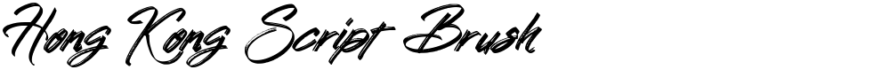Hong Kong Script Brush