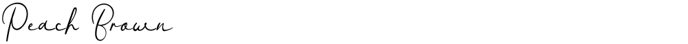 Peach Brown