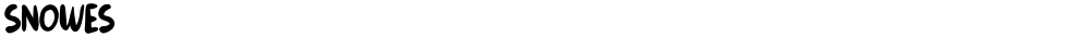 Snowes