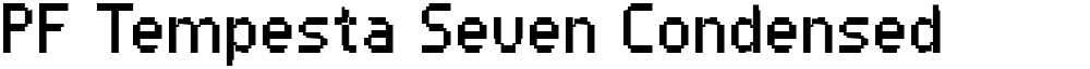 PF Tempesta Seven Condensed