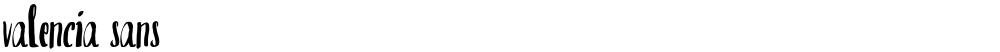valencia sans