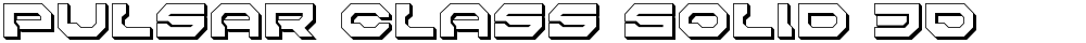 Pulsar Class Solid 3D