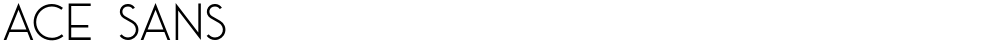 Ace Sans