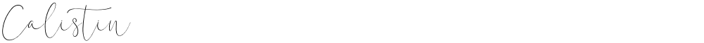 Calistin